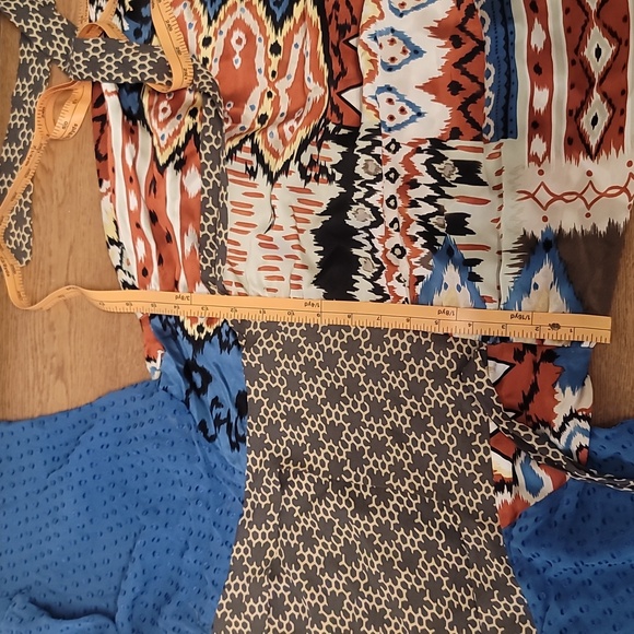 Cory Lynn Calter Boho vibes silk festivals dress - Picture 10 of 10